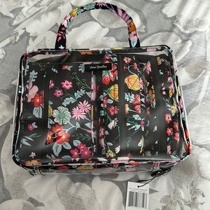 Vera Bradley 4-Piece Cosmetic Organizer in Tangerine Twist